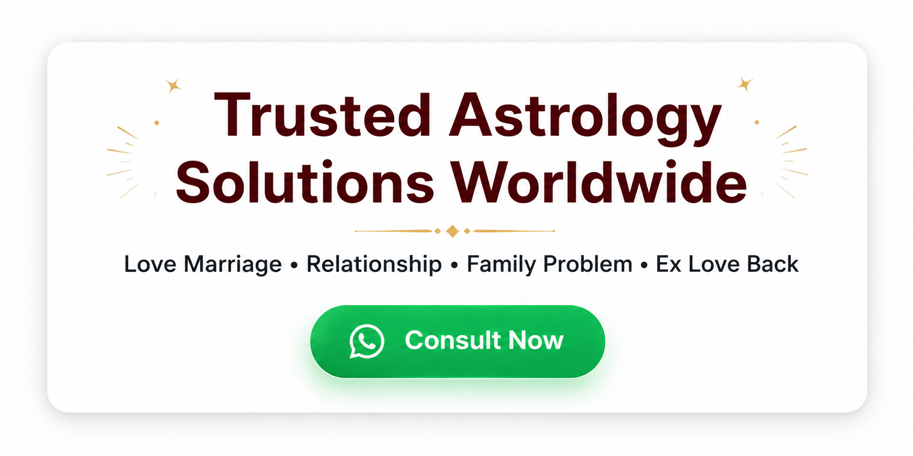 Trusted Astrology Solutions Worldwide